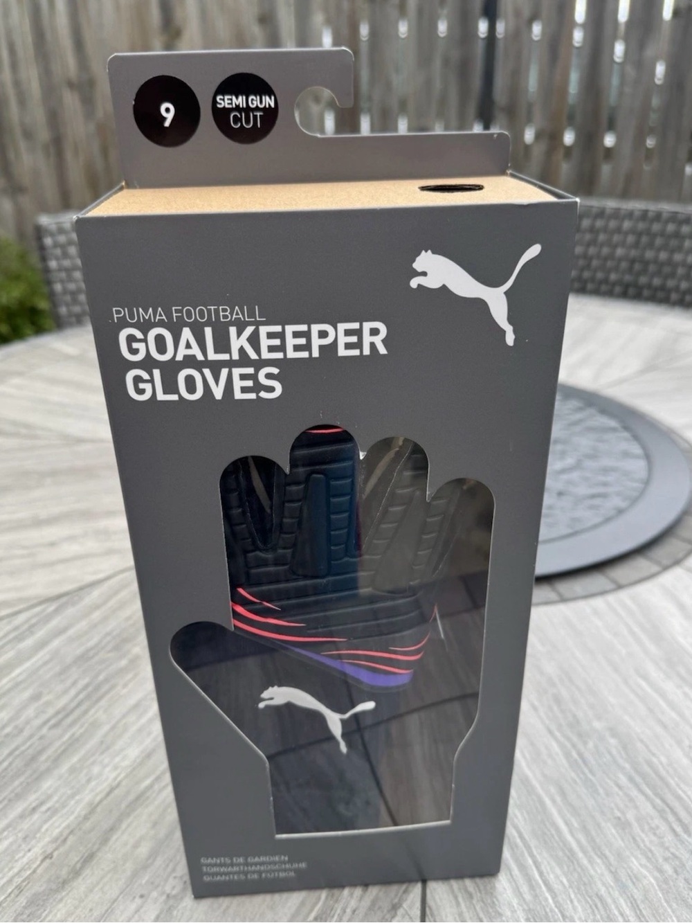 Puma FUTURE Pro SGC Hybrid Goalkeeper Gloves Black 042066 01 Size 9